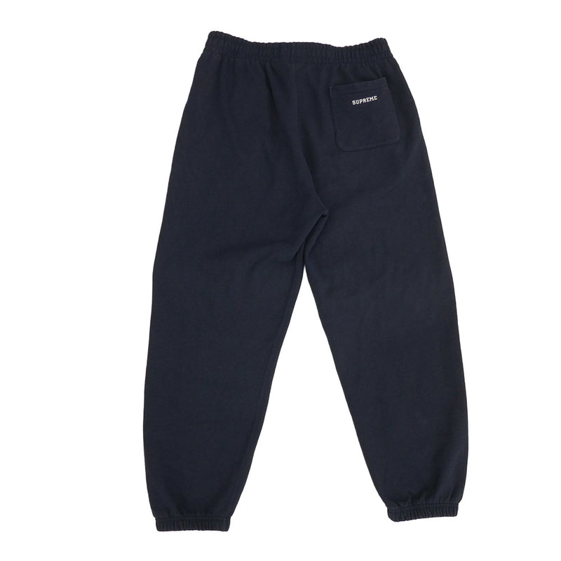 最終値下げ！Supreme シュプリームネイビーフリースパンツ スウェットパンツ Supreme シュプリーム 22AW Satin Applique Sweatpant サテン