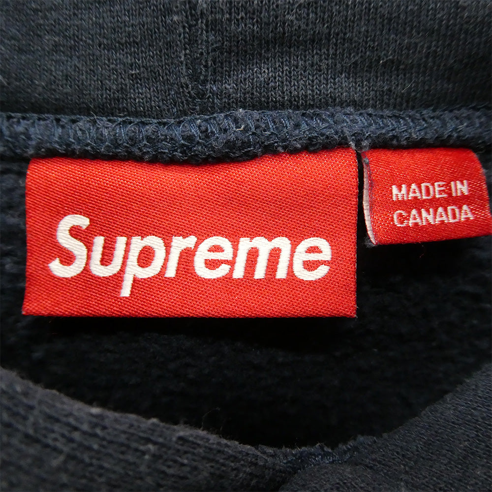 Supreme シュプリーム 25SS S Logo Hooded Sweatshirt Navy Sロゴ スウェット パーカー フーデッドスウェットシャツ フーディ ネイビー L ネイビー系 L【中古】