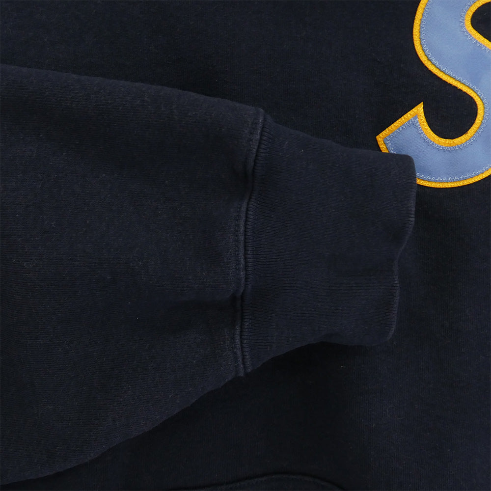 Supreme シュプリーム 25SS S Logo Hooded Sweatshirt Navy Sロゴ スウェット パーカー フーデッドスウェットシャツ フーディ ネイビー L ネイビー系 L【中古】