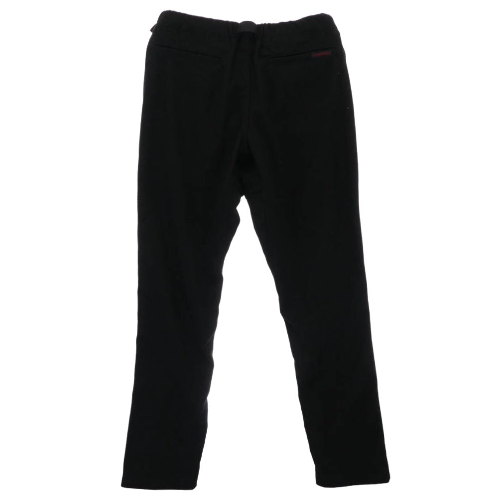 Gramicci グラミチ × INDIGOS インディゴズ ネル起毛 ナロー パンツ ブラック系 S【中古】