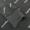 Supreme シュプリーム Hanes Thermal Crew ヘインズ サーマル クルーネック 長袖 Tシャツ ダークグレー系 M【中古】