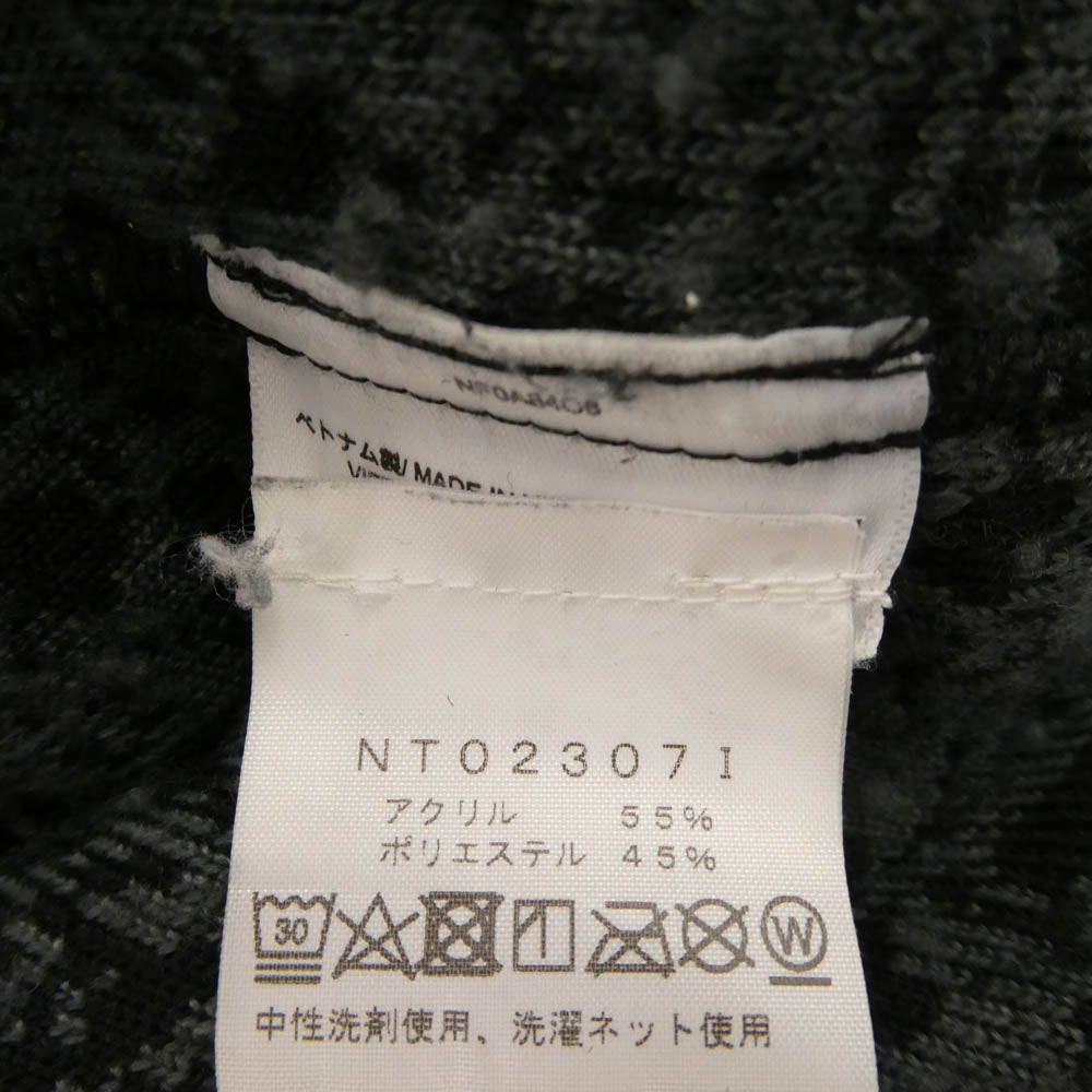 Supreme シュプリーム 23SS NT023071 × THE NORTH FACE ノースフェイス High Pile Fleece Pullover ボア ハイパイル フリース プルオーバー トップス ダークグレー系 L【中古】