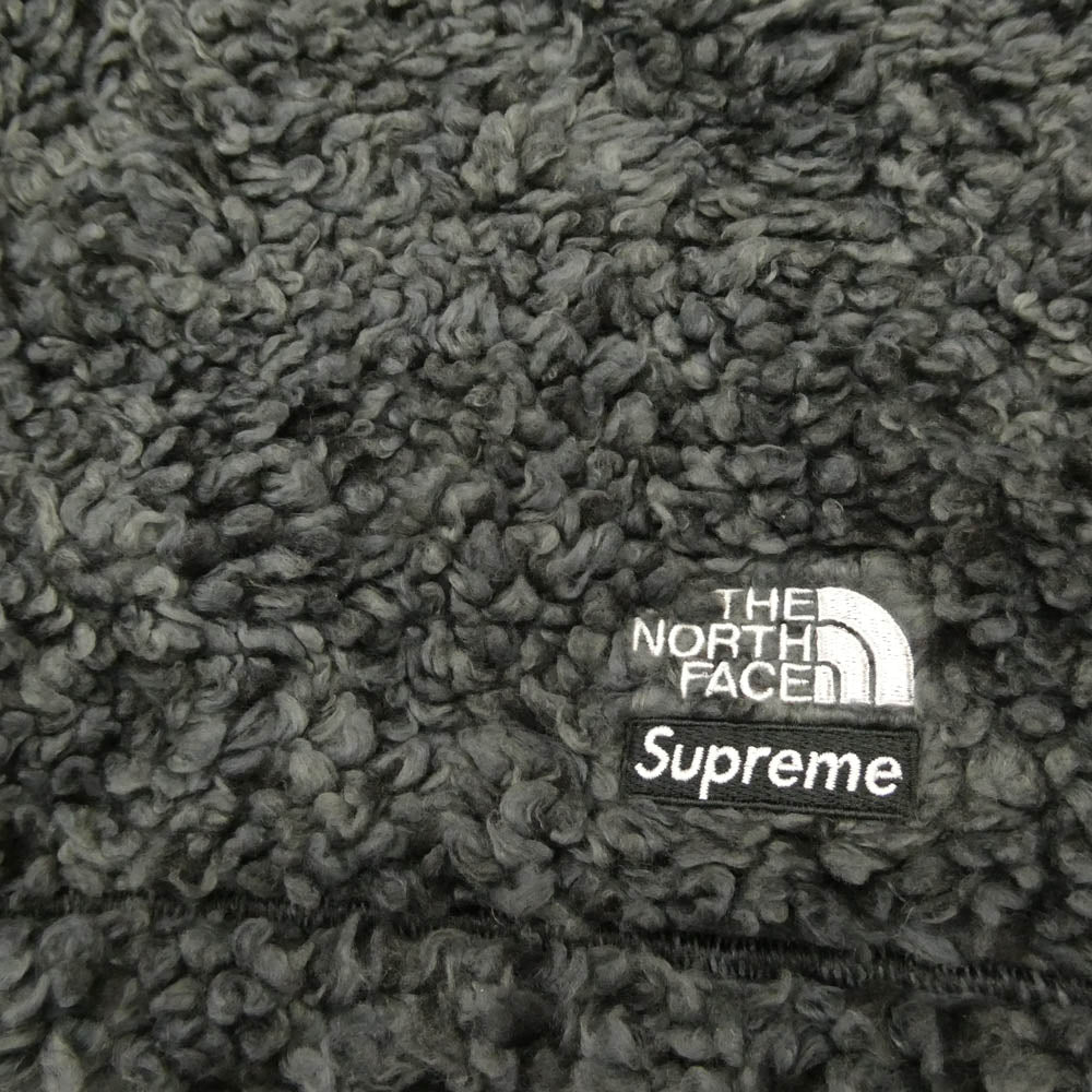 Supreme シュプリーム 23SS NB02308I × THE NORTH FACE ノースフェイス High Pile Fleece Short ボア ハイパイル フリース ショート パンツ ショーツ グレー系 M【極上美品】【中古】