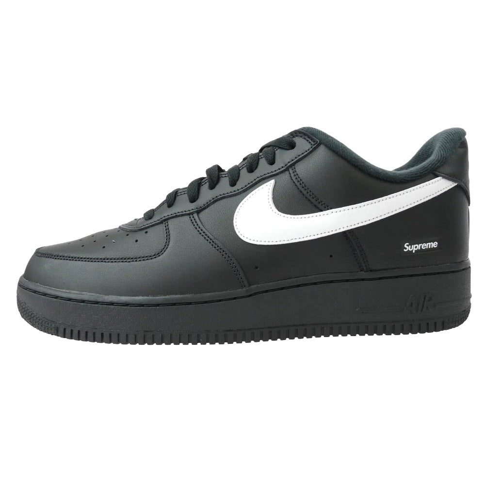 Supreme シュプリーム CU9225-002 × Nike ナイキ Air Force 1 Low エアフォース1 ロー スニーカー ブラック系 30cm【新古品】【未使用】【中古】