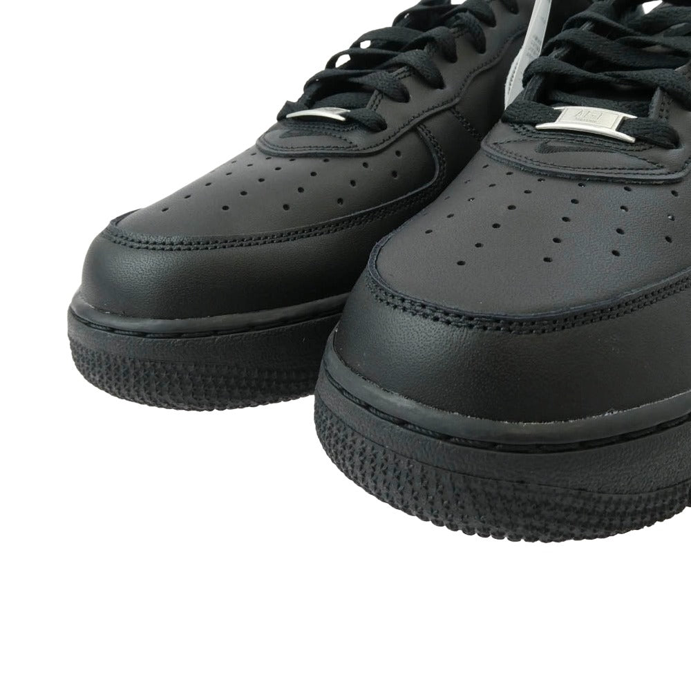 Supreme シュプリーム CU9225-002 × Nike ナイキ Air Force 1 Low エアフォース1 ロー スニーカー ブラック系 30cm【新古品】【未使用】【中古】