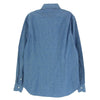 BEAMS ビームス ビームスF タブカラー シャンブレー シャツ ライトブルー系 39【中古】