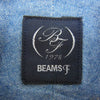 BEAMS ビームス ビームスF タブカラー シャンブレー シャツ ライトブルー系 39【中古】
