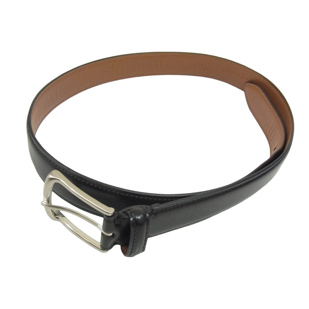 BEAMS ビームス BEAMS PLUS ビームス プラス コードバン ベルト ブラック系【中古】