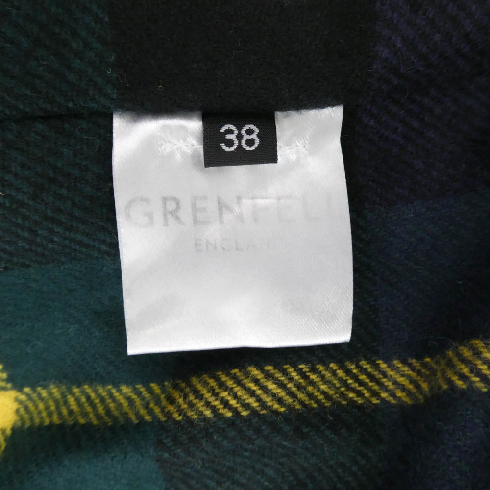 GRENFELL ライナー付き トレンチ コート カーキ系 38【中古】