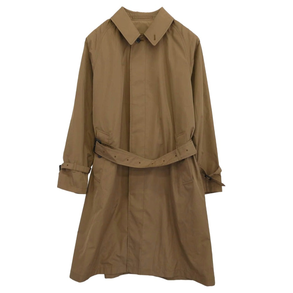 BEAMS ビームス BeamsF シングル トレンチ コート ベージュ系 38【中古】