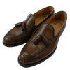 CROCKETT&JONES クロケットアンドジョーンズ CAVENDISH3 キャベンディッシュ 3 タッセル ローファー スリッポン シューズ ブラウン系 UK6.5E【中古】