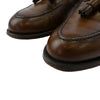 CROCKETT&JONES クロケットアンドジョーンズ CAVENDISH3 キャベンディッシュ 3 タッセル ローファー スリッポン シューズ ブラウン系 UK6.5E【中古】