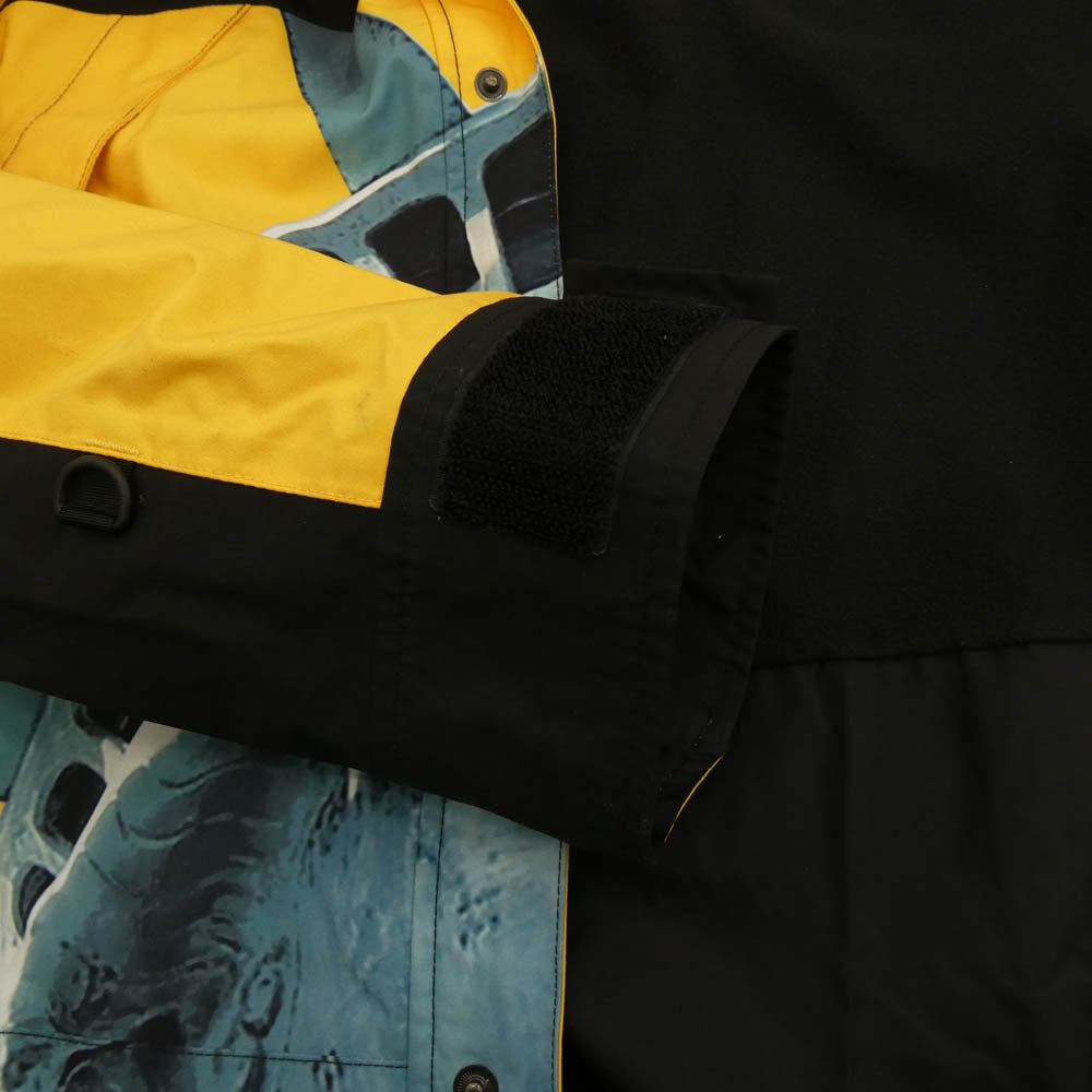 Supreme シュプリーム 19AW NP61902I The North Face Statue of Liberty Mountain Jacket スタチュー オブ リバティ マウンテンジャケット イエロー系 ブルー系 M【中古】