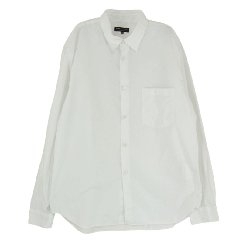 COMME des GARCONS HOMME PLUS コムデギャルソンオムプリュス 22SS PI-B029 COLOR SHIRT レギュラーカラーシャツ 長袖シャツ ホワイト系 M【中古】