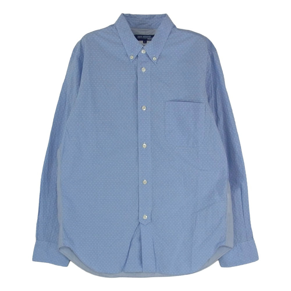 JUNYA WATANABE COMME des GARCONS MAN ジュンヤワタナベコムデギャルソンマン WR-B014 BD SHIRTS ボタンダウンシャツ 長袖シャツ ライトブルー系 S【中古】