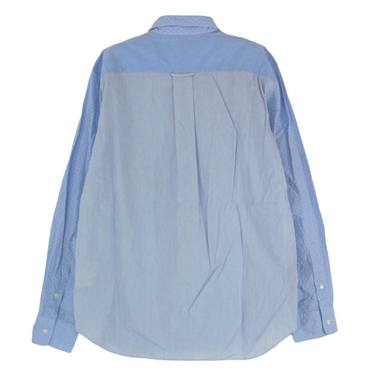 JUNYA WATANABE COMME des GARCONS MAN ジュンヤワタナベコムデギャルソンマン WR-B014 BD SHIRTS ボタンダウンシャツ 長袖シャツ ライトブルー系 S【中古】