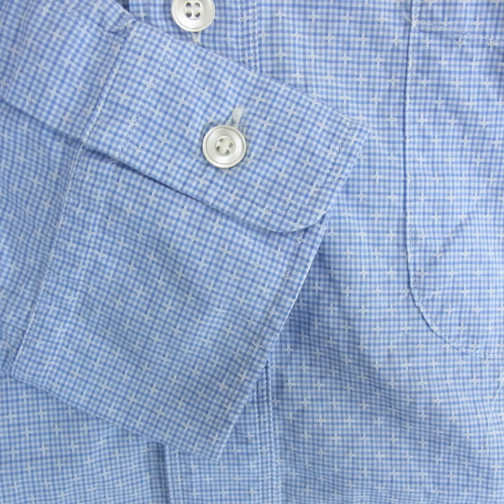 JUNYA WATANABE COMME des GARCONS MAN ジュンヤワタナベコムデギャルソンマン WR-B014 BD SHIRTS ボタンダウンシャツ 長袖シャツ ライトブルー系 S【中古】