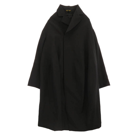 COMME des GARCONS コムデギャルソン 23SS GK-C004 ウール ロングコート ブラック系 S【中古】