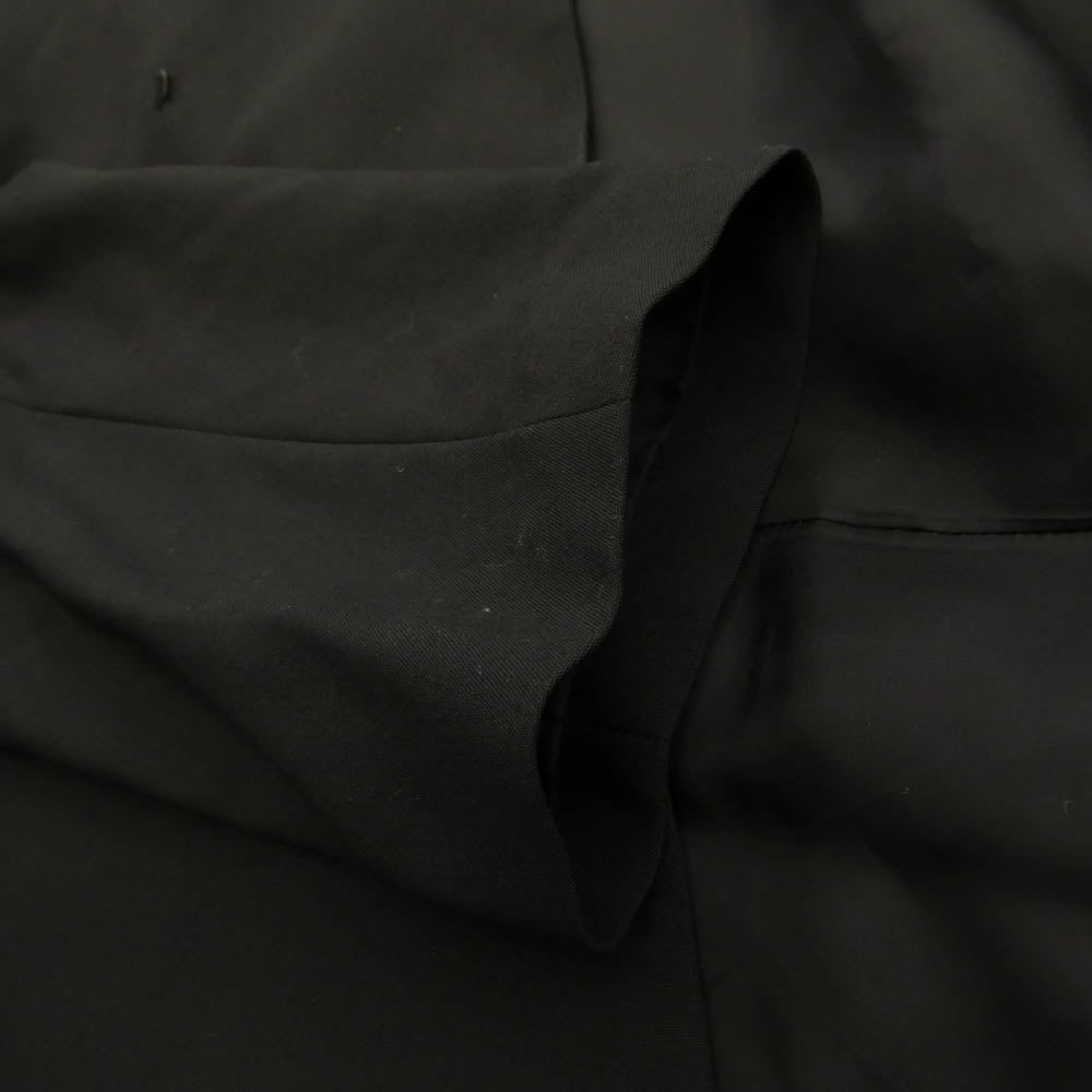 COMME des GARCONS コムデギャルソン 23SS GK-C004 ウール ロングコート ブラック系 S【中古】