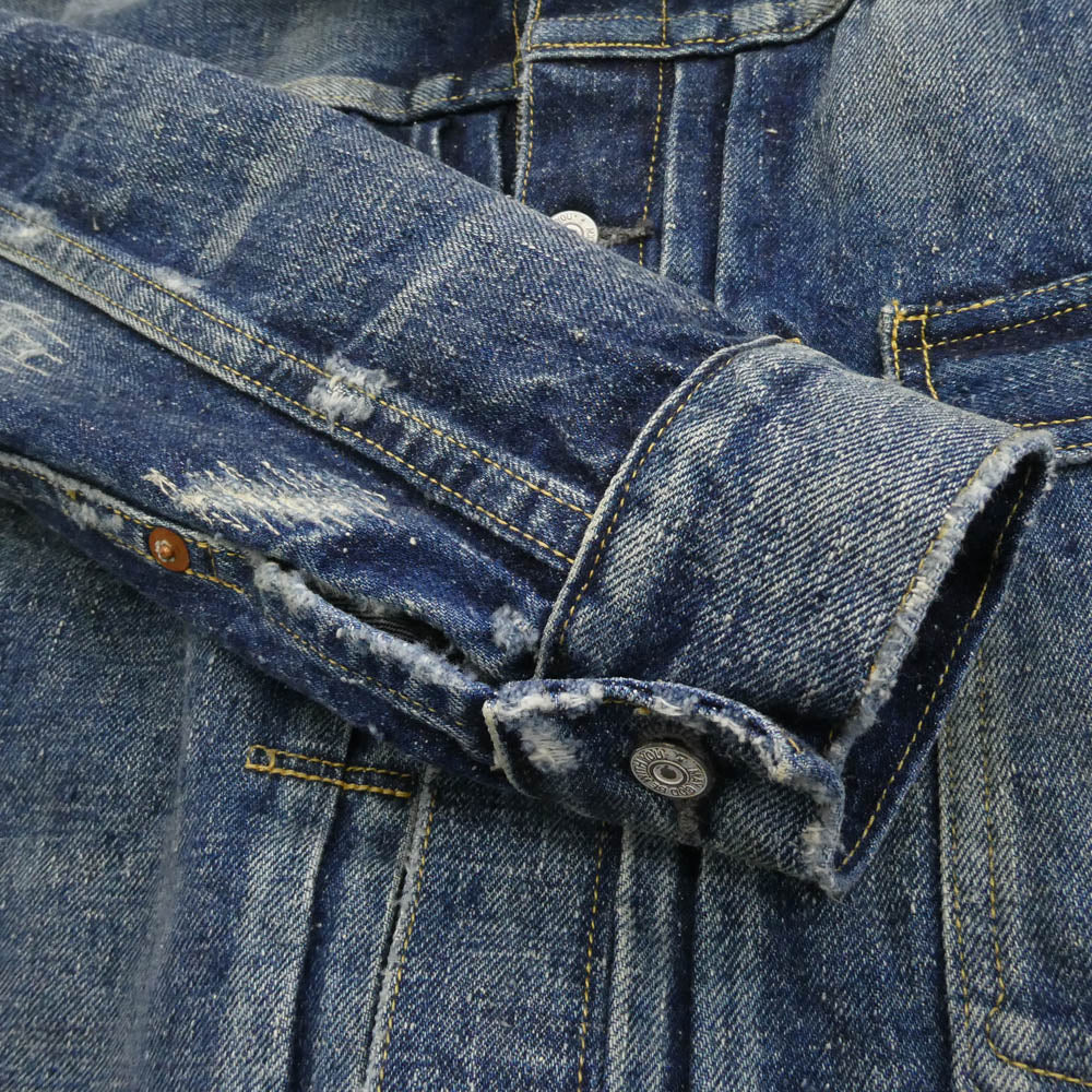 JUNYA WATANABE COMME des GARCONS MAN ジュンヤワタナベコムデギャルソンマン 24AW WN-J924 New Manual W Name Jacket ニュー マニュアル ネーム デニムジャケット インディゴブルー系 S【中古】