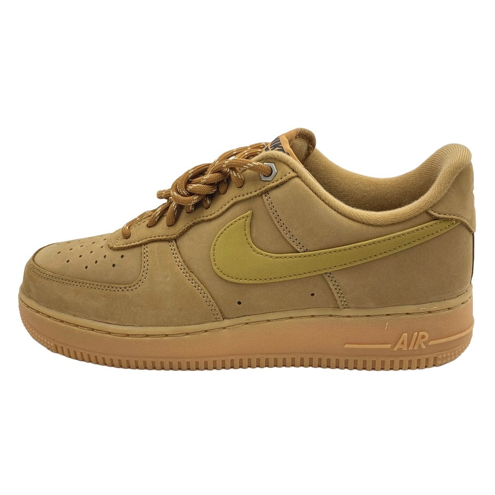 NIKE ナイキ CJ9179-200 Air Force 1 Low 07 WB Flax Wheat エアフォース1 ロー '07 WB "フラックス/ウィート ライトブラウン系 26.5cm【新古品】【未使用】【中古】