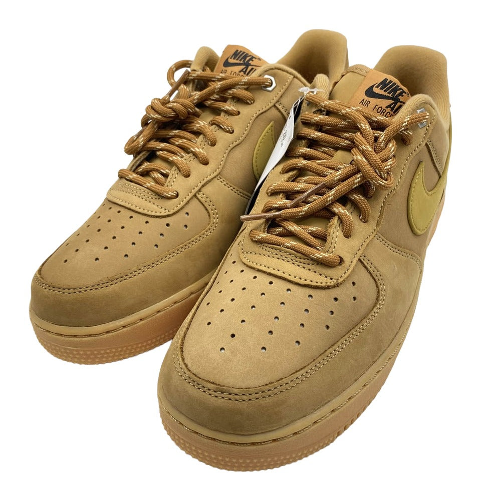 NIKE ナイキ CJ9179-200 Air Force 1 Low 07 WB Flax Wheat エアフォース1 ロー '07 WB "フラックス/ウィート ライトブラウン系 26.5cm【新古品】【未使用】【中古】