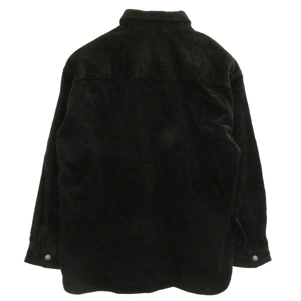 Traditional Weatherwear トラディショナルウェザーウェア コーデュロイ シャツ ブラック系 S【中古】