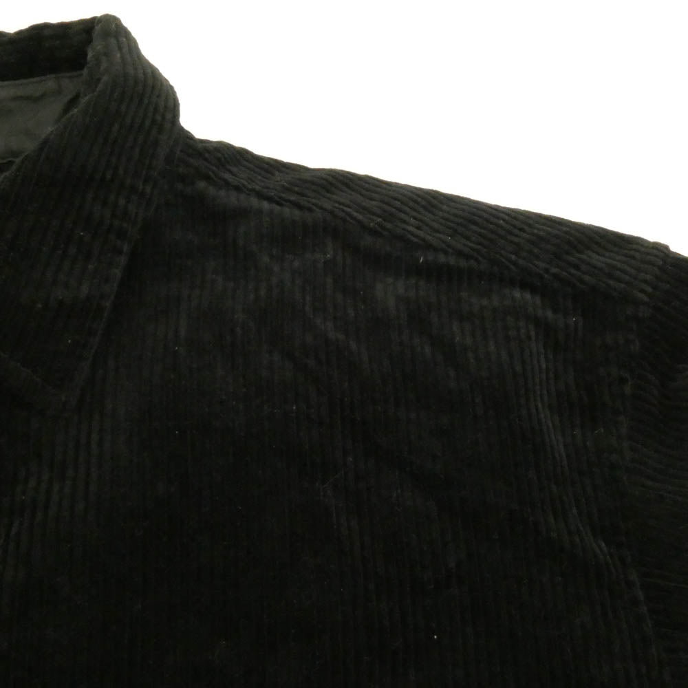 Traditional Weatherwear トラディショナルウェザーウェア コーデュロイ シャツ ブラック系 S【中古】