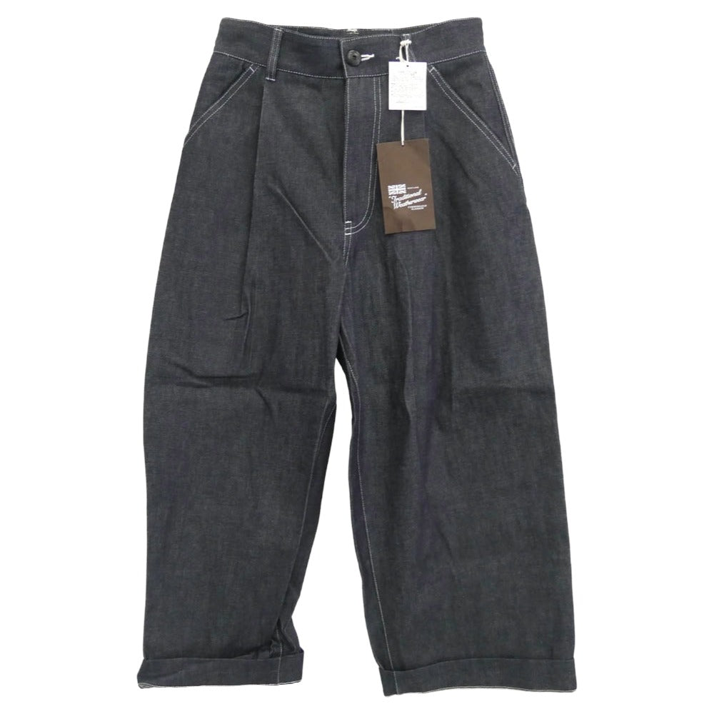 Traditional Weatherwear トラディショナルウェザーウェア G191APFPT0022EL BK BT PT W PKT バックベルト ウィズ ポケット ワーク パンツ ダークネイビー系 XS【極上美品】【中古】