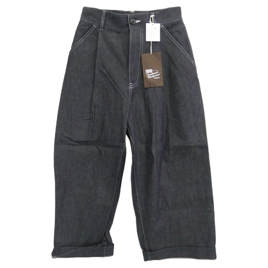 Traditional Weatherwear トラディショナルウェザーウェア G191APFPT0022EL BK BT PT W PKT バックベルト ウィズ ポケット ワーク パンツ ダークネイビー系 XS【極上美品】【中古】