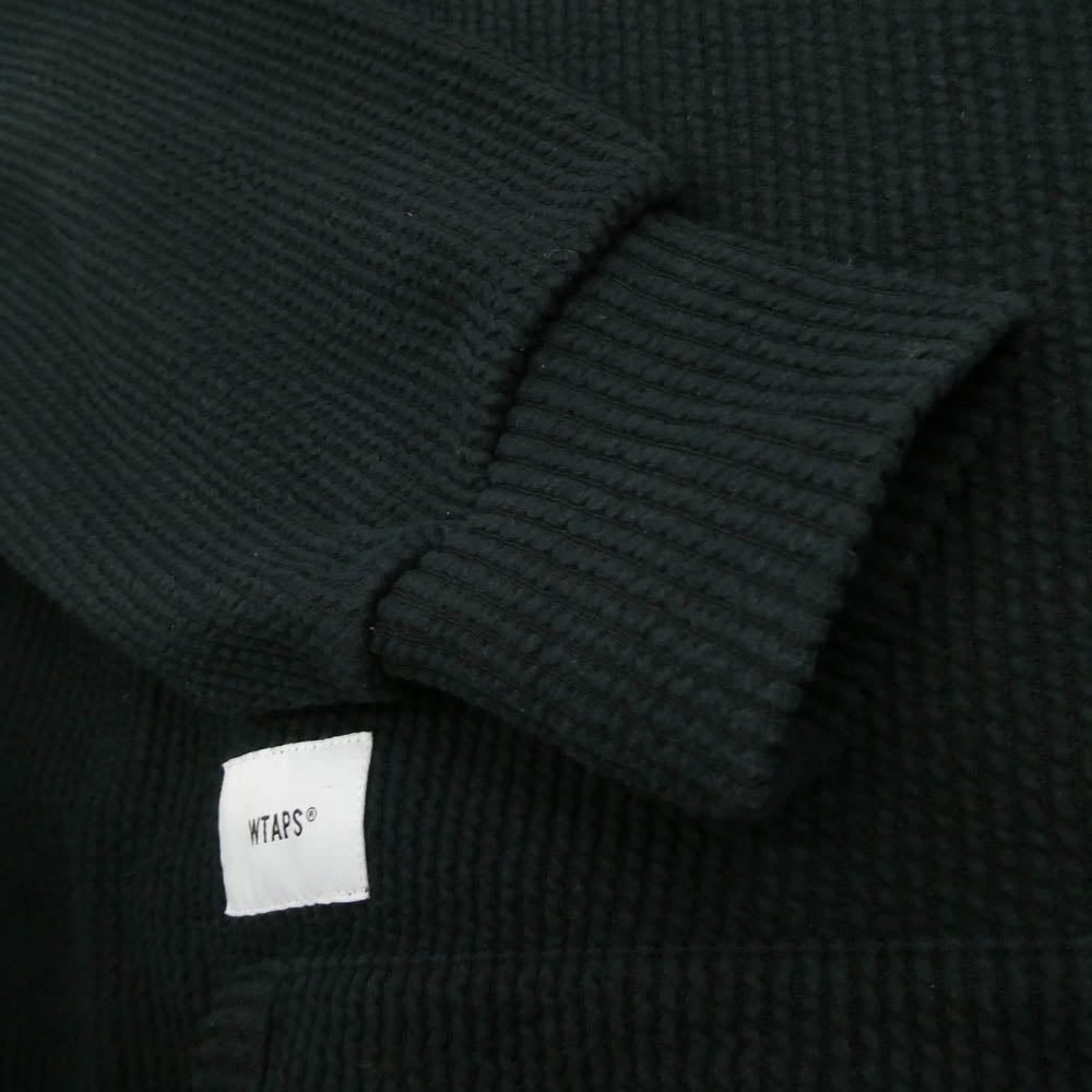 WTAPS ダブルタップス 20AW 202ATDT-CSM21 SIGN HOODED COPO BLACK ロゴ刺繍 サイン フーデッド パーカー フーディ ブラック ブラック系 X 03【中古】