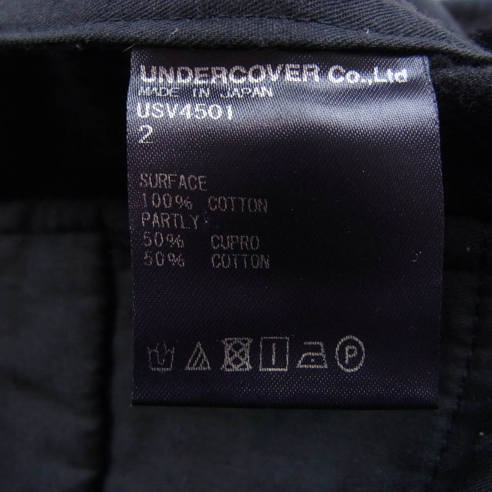 UNDERCOVER アンダーカバー 18AW USV4501 the shepherd ザシェパード コーデユロイ パンツ ブラック系 2【中古】