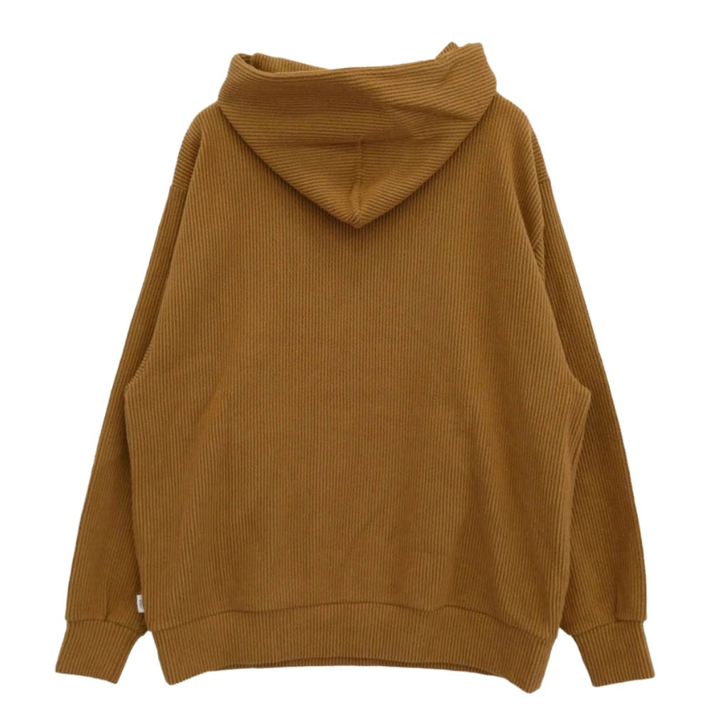 WTAPS ダブルタップス 20AW 202ATDT-CSM21 SIGN HOODED COPO Brown ロゴ刺繍 サイン フーデッド パーカー フーディ ブラウン ブラウン系 X 03【中古】