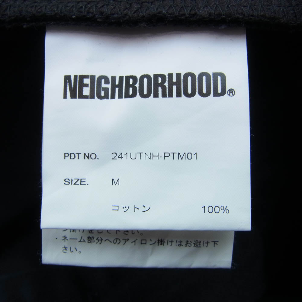 NEIGHBORHOOD ネイバーフッド 241UTNH-PTM01 BW . DP MID PANTS BLACK ダークネイビー系 M【中古】