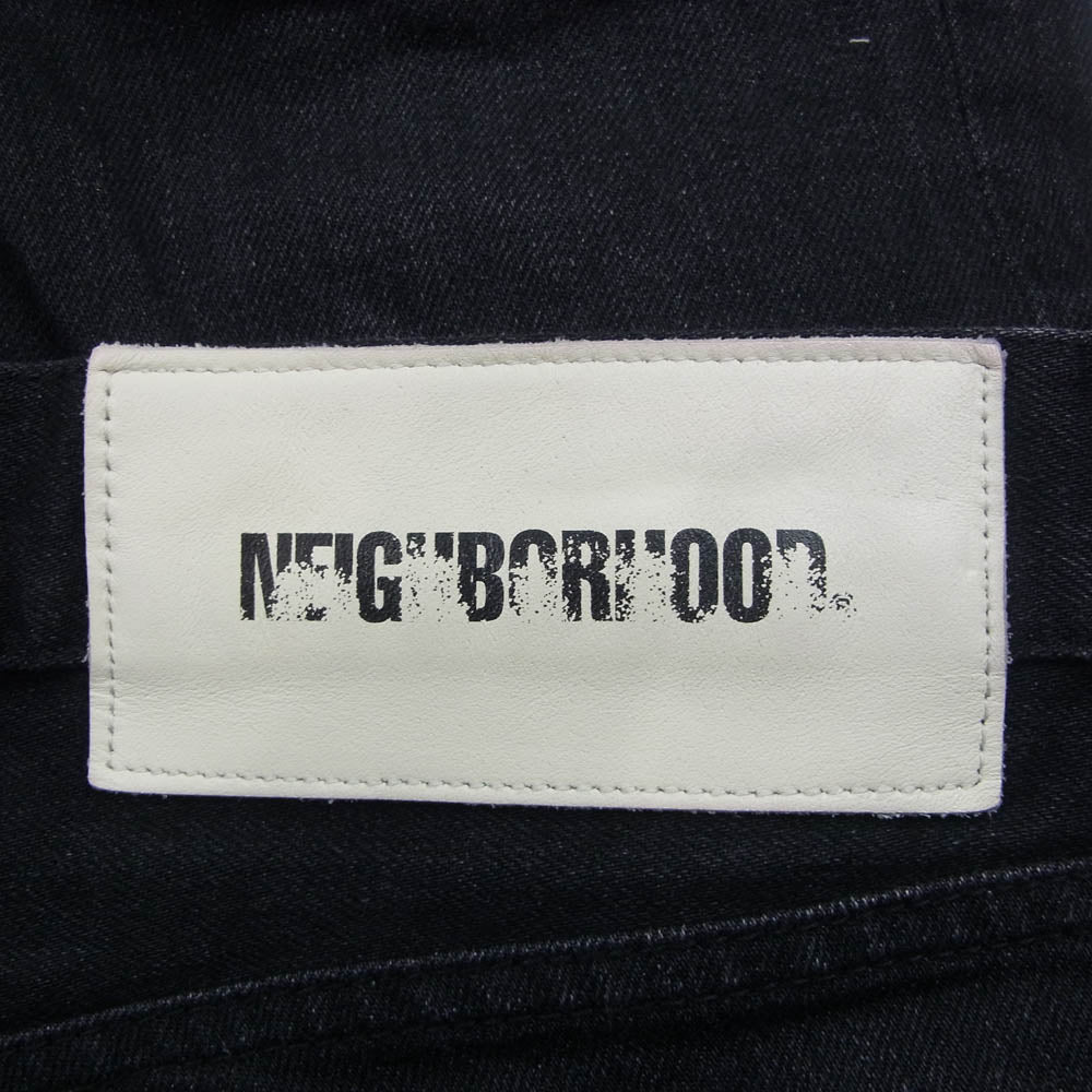 NEIGHBORHOOD ネイバーフッド 20AW 202XBNH-PTM11 SKINNY C-PT スキニー ジップフライ デニムパンツ ブラック系 S【中古】