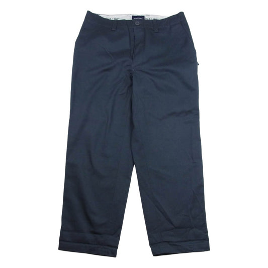 DESCENDANT ディセンダント DC-6 WIDE ワイド チノ ワーク パンツ　 グリーン系 1【中古】