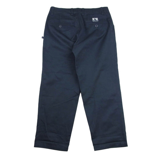 DESCENDANT ディセンダント DC-6 WIDE ワイド チノ ワーク パンツ　 グリーン系 1【中古】