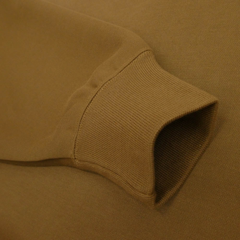 WTAPS ダブルタップス 232ATDT-CSM23 MOCK NECK SWEATER POLY．FORTLESS ロゴ刺繍 モックネック スウェット ブラウン系 X 03【新古品】【未使用】【中古】