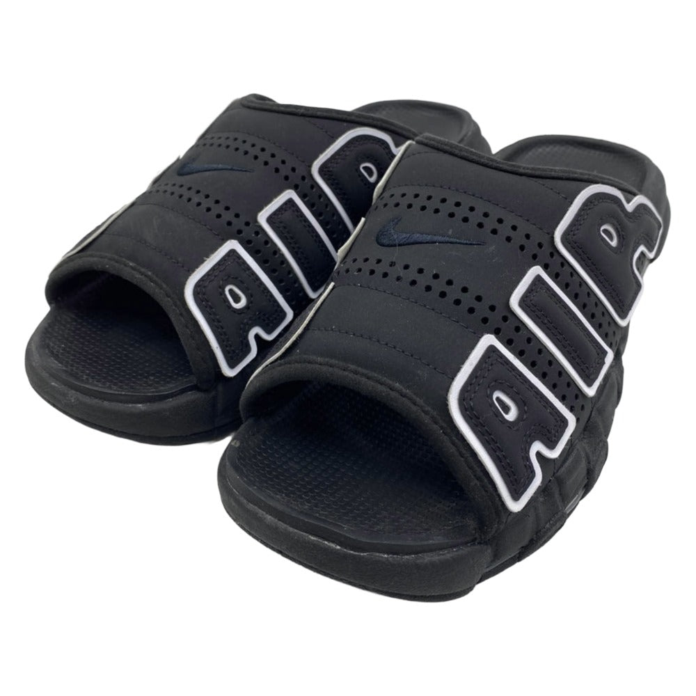 NIKE ナイキ DV2132-001 Air More Uptempo Slide Black エア モア アップテンポ スライド ブラック ブラック系 28cm【中古】