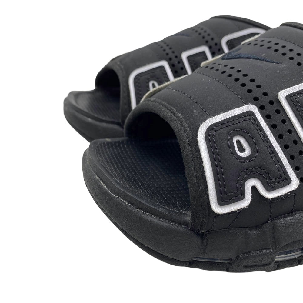 NIKE ナイキ DV2132-001 Air More Uptempo Slide Black エア モア アップテンポ スライド ブラック ブラック系 28cm【中古】