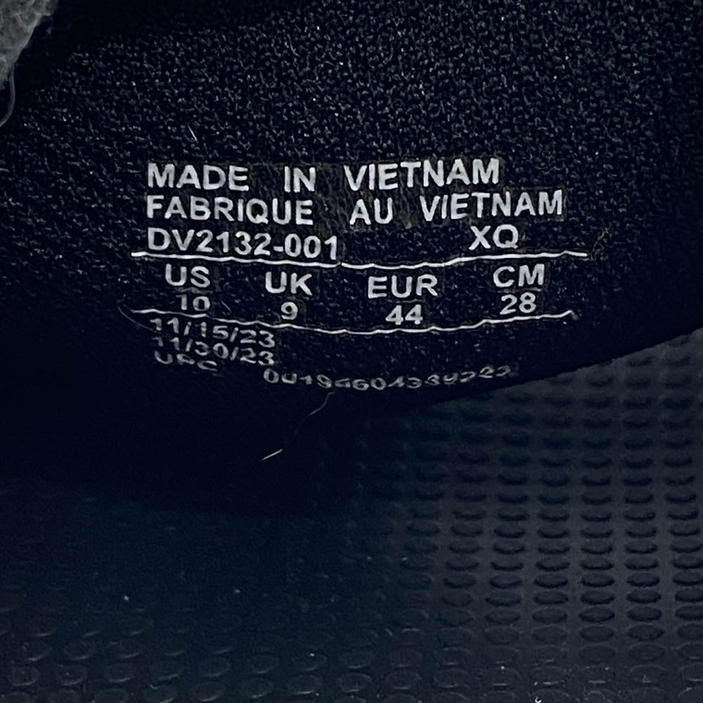 NIKE ナイキ DV2132-001 Air More Uptempo Slide Black エア モア アップテンポ スライド ブラック ブラック系 28cm【中古】