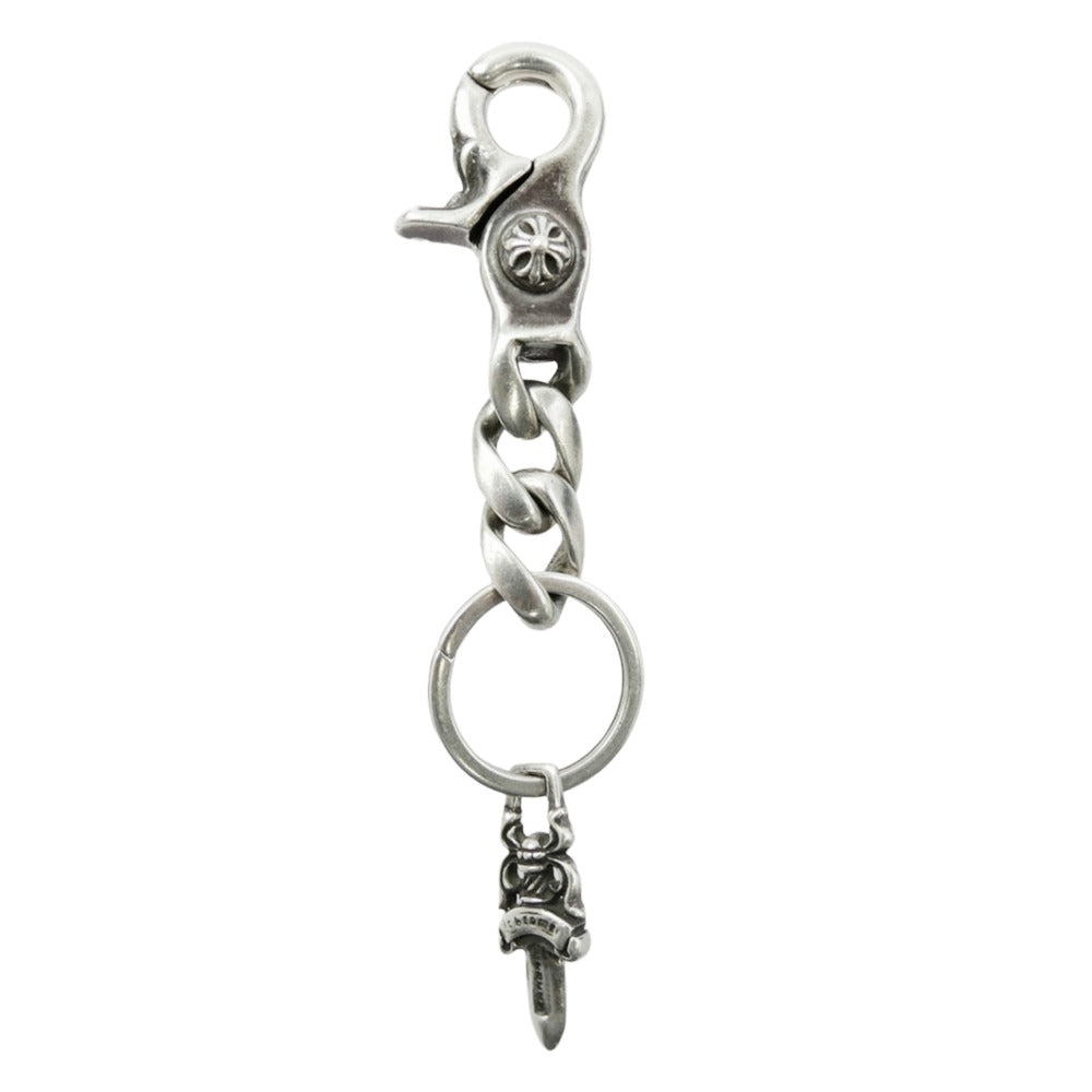 CHROME HEARTS クロムハーツ（原本有） CLP CHN CLASSIC-S ショート クラシック リンク キーチェーン シルバー系【中古】