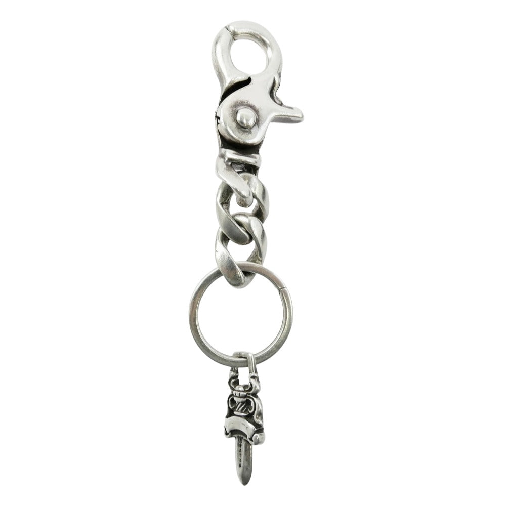 CHROME HEARTS クロムハーツ（原本有） CLP CHN CLASSIC-S ショート クラシック リンク キーチェーン シルバー系【中古】