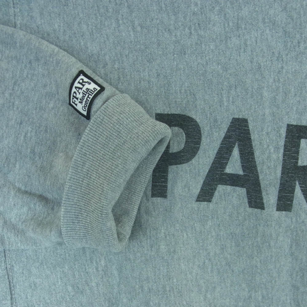 FORTY PERCENT AGAINST RIGHTS FPAR フォーティー パーセント アゲインスト ライツ FPARMY クルーネック スウェットシャツ スウェット トレーナー グレー系 3【中古】