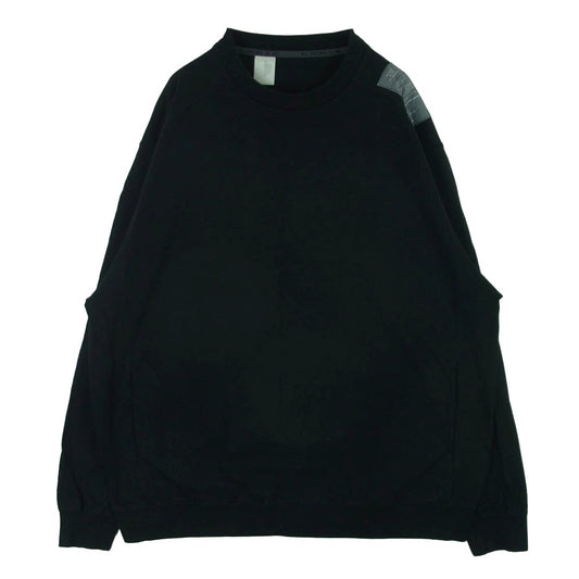 N.HOOLYWOOD エヌハリウッド 9251-CS04-014 TEST PRODUCT EXCHANGE SERVICE CREWNECK LONG SLEEVE 長袖 Tシャツ ブラック系 42【中古】