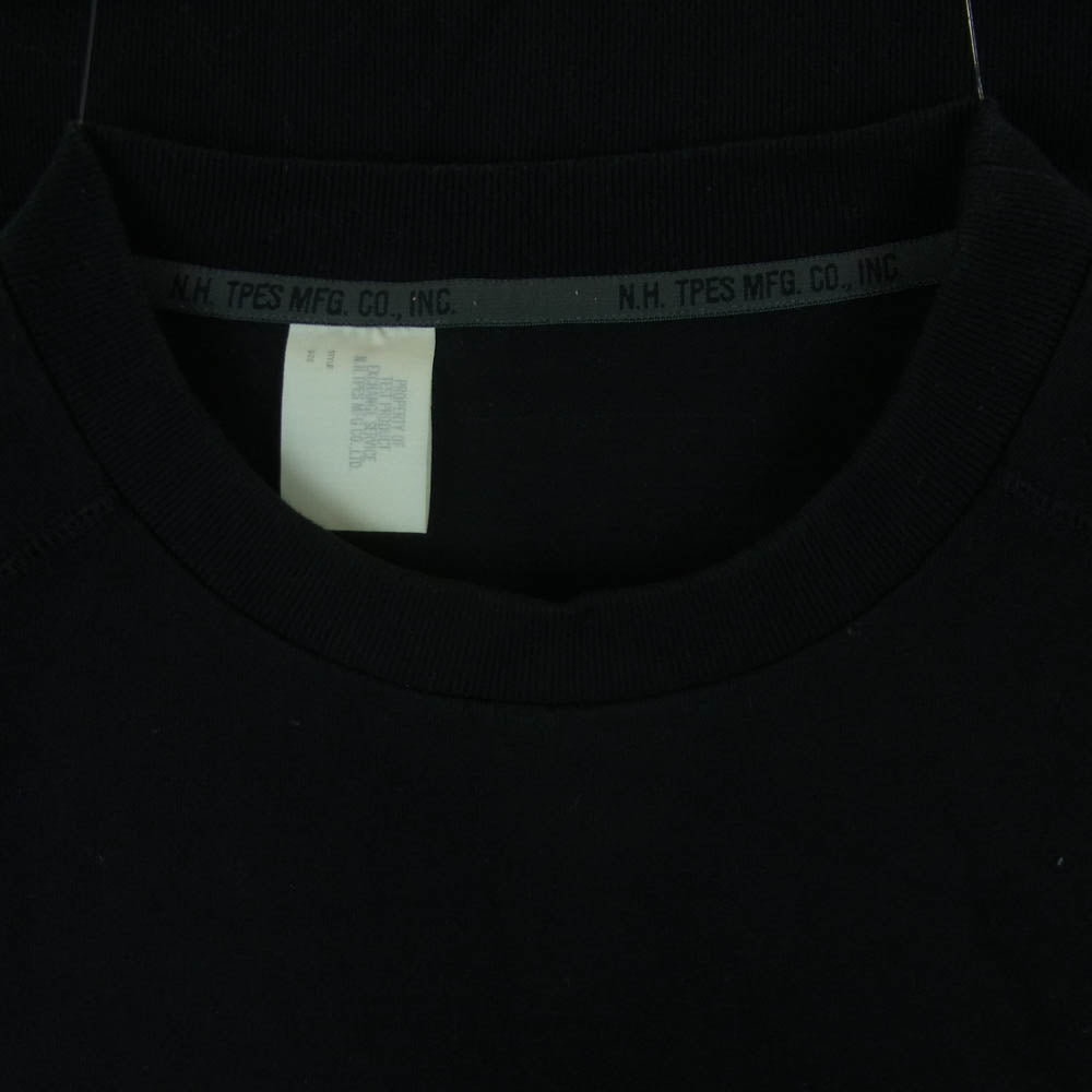 N.HOOLYWOOD エヌハリウッド 9251-CS04-014 TEST PRODUCT EXCHANGE SERVICE CREWNECK LONG SLEEVE 長袖 Tシャツ ブラック系 42【中古】
