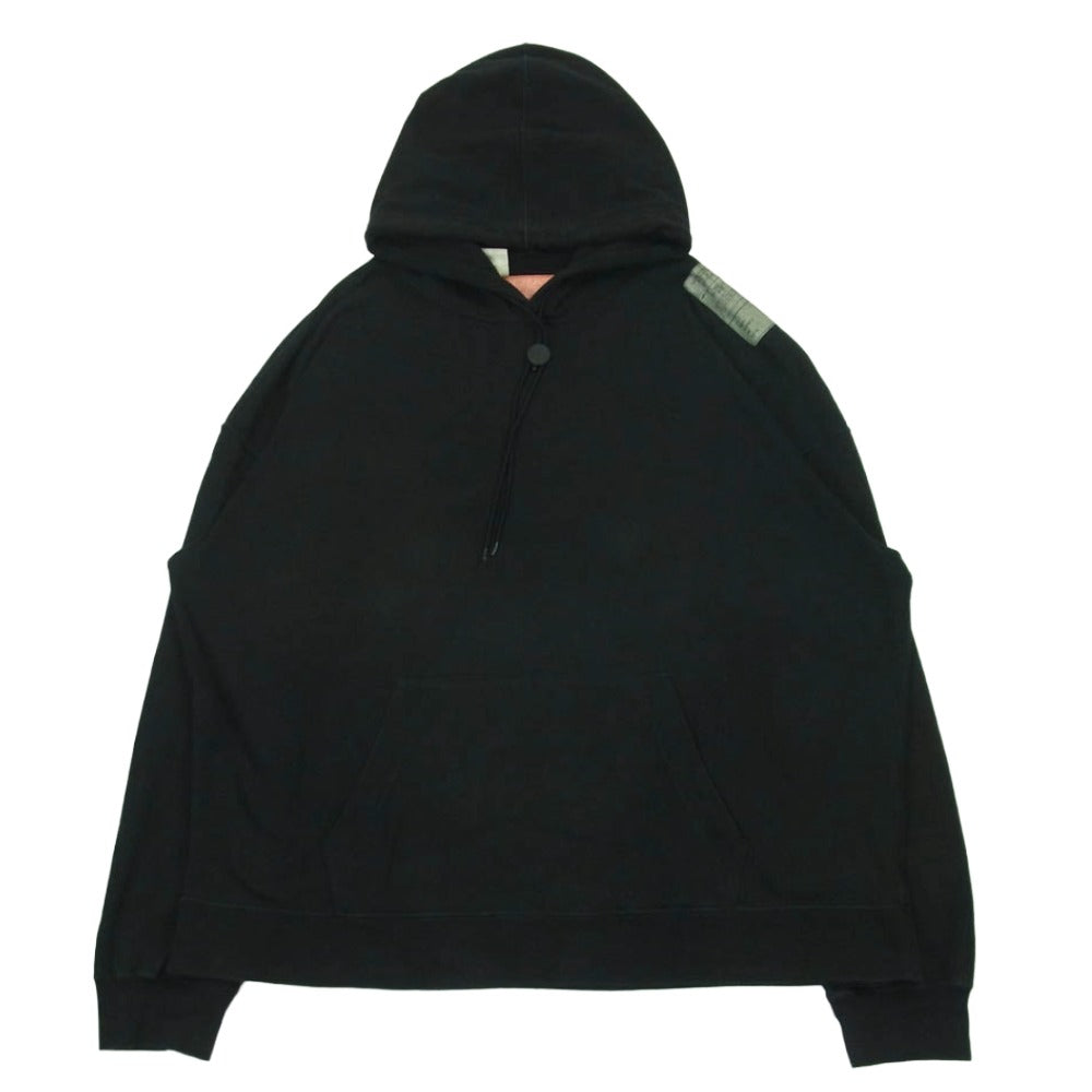 N.HOOLYWOOD エヌハリウッド 23SS 9231-CS02-060 TEST PRODUCT EXCHANGE SERVICE HOODIE フーディー パーカー ブラック系 42【中古】