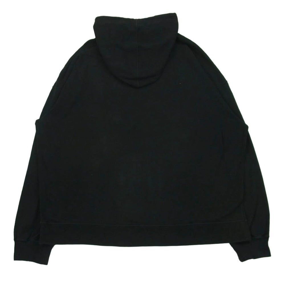 N.HOOLYWOOD エヌハリウッド 23SS 9231-CS02-060 TEST PRODUCT EXCHANGE SERVICE HOODIE フーディー パーカー ブラック系 42【中古】