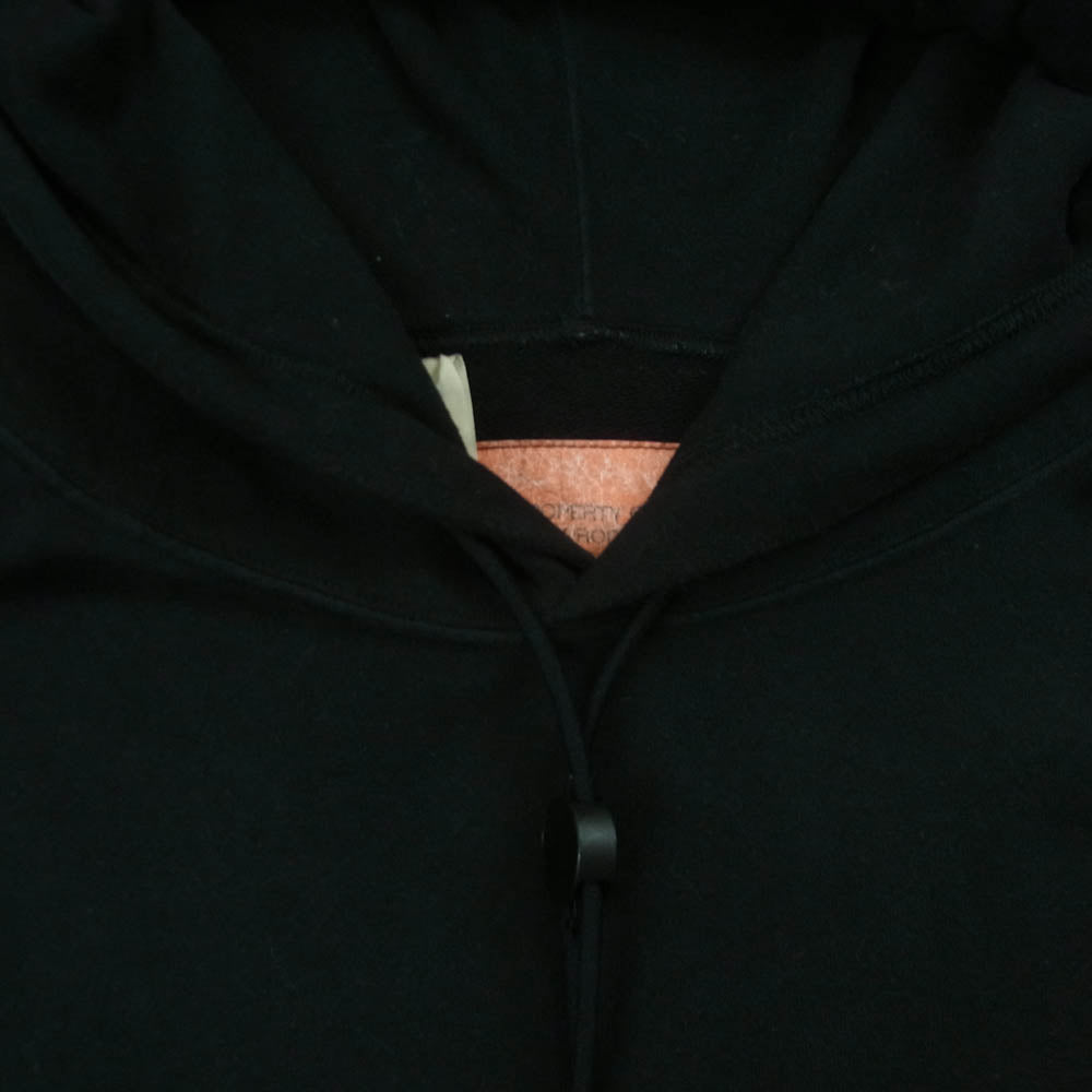 N.HOOLYWOOD エヌハリウッド 23SS 9231-CS02-060 TEST PRODUCT EXCHANGE SERVICE HOODIE フーディー パーカー ブラック系 42【中古】