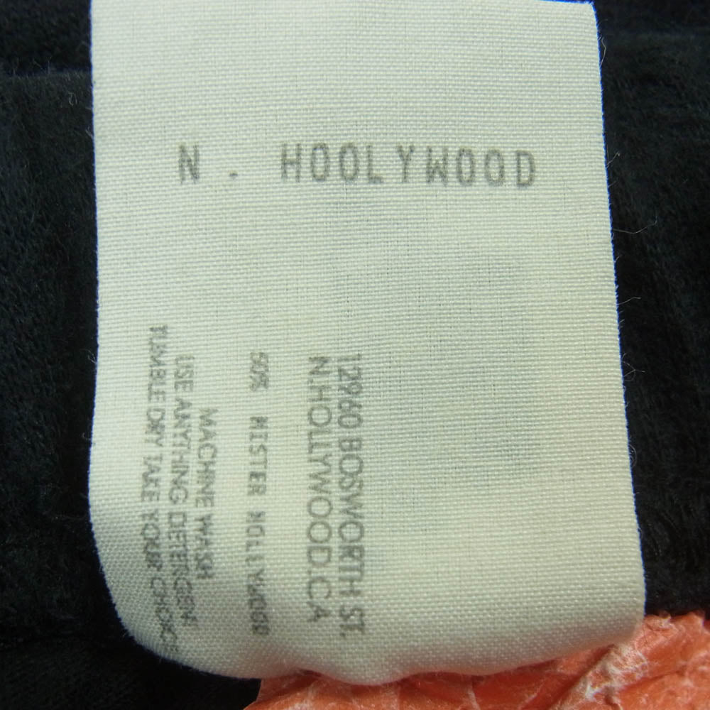 N.HOOLYWOOD エヌハリウッド 9231-CP08-060 TEST PRODUCT EXCHANGE SERVICE コットン スウェット パンツ ダークネイビー系 42【中古】